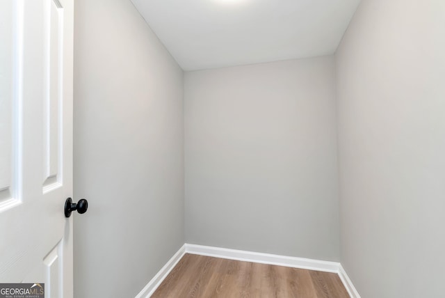 124 Stark St, Commerce, GA 30529 - empty room featuring wood finished floors and baseboards