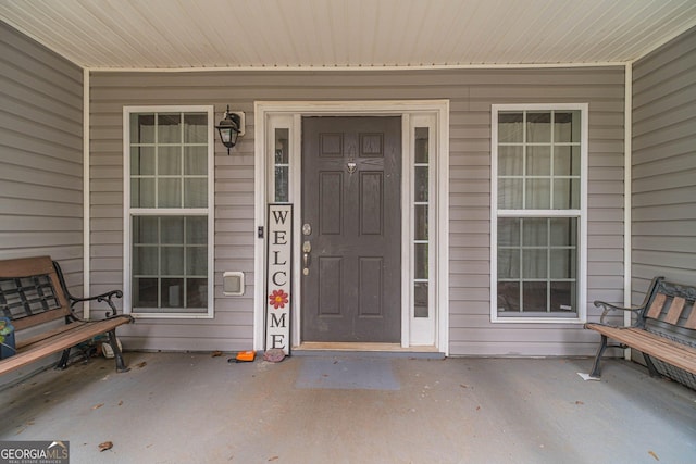 123 Chippewa Run, Auburn, GA 30011 - entrance to property with a porch