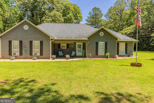 102 Fern Way, Thomaston, GA 30286 - ranch-style home featuring a front yard and roof with shingles