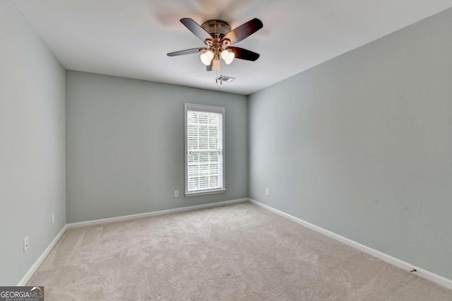 475 Bayswater Way, Suwanee, GA 30024 - spare room with carpet flooring and ceiling fan