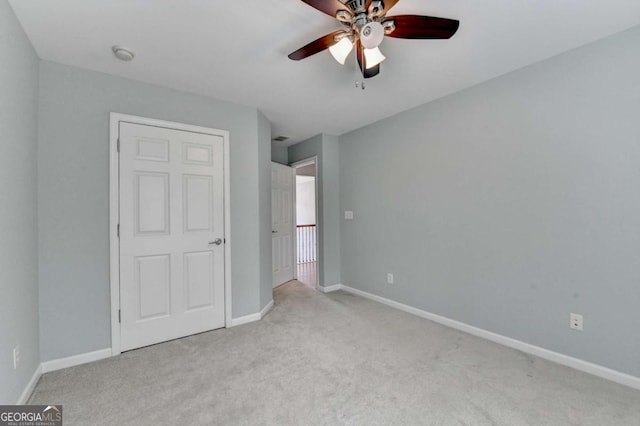 475 Bayswater Way, Suwanee, GA 30024 - unfurnished bedroom with light colored carpet and a ceiling fan