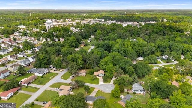 7455 Dover Ct, Riverdale, GA 30274 - drone / aerial view of a heavily wooded area