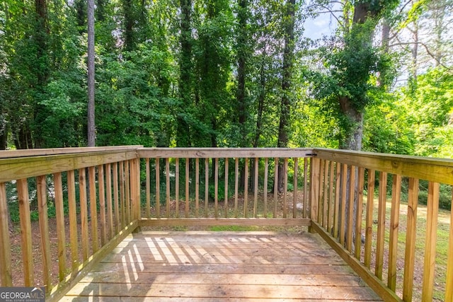 398 Baker Cir NW, Atlanta, GA 30318 - view of deck