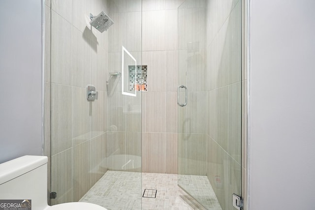 2804 Skyland Dr NE, Brookhaven, GA 30341 - full bath with toilet and a shower stall