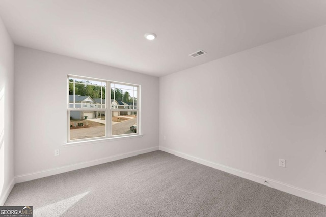 325 Magnolia Villas Dr, Cornelia, GA 30531 - carpeted spare room with baseboards and recessed lighting