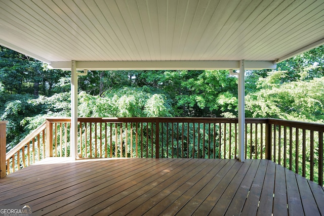 1315 Crane Ct, Mcdonough, GA 30252 - view of wooden terrace