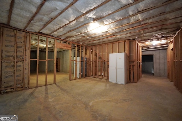 1315 Crane Ct, Mcdonough, GA 30252 - view of unfinished below grade area