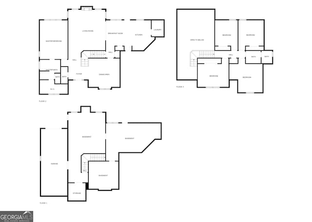 1315 Crane Ct, Mcdonough, GA 30252 - floor plan / room layout
