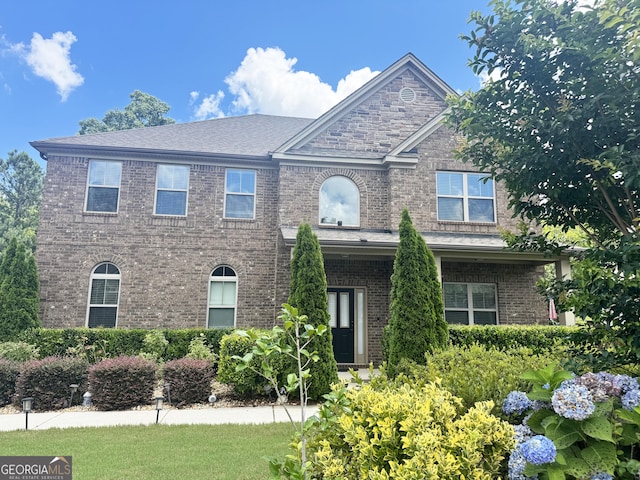 1869 Schofield Dr, Hampton, GA 30228 - view of front facade with brick siding