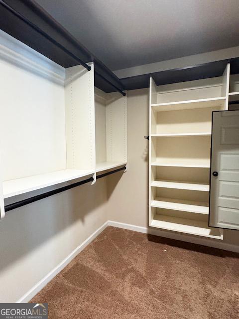 1869 Schofield Dr, Hampton, GA 30228 - spacious closet featuring dark colored carpet