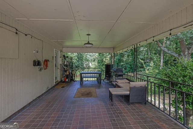 4110 Belvedere Dr, Gainesville, GA 30506 - view of patio with area for grilling