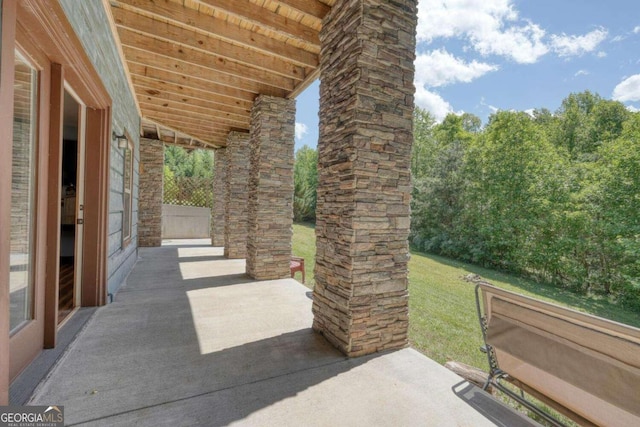 602 Mill Ridge Rd, Hiawassee, GA 30546 - view of patio / terrace