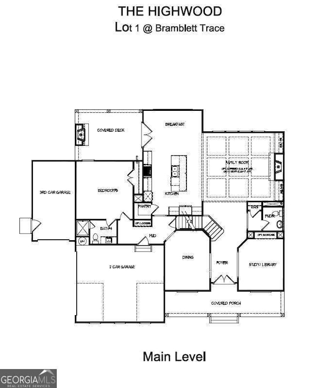 3425 Dr Bramblett Rd, Cumming, GA 30028 - property floor plan