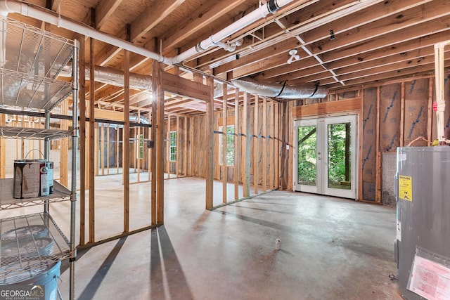 80 Corn Row Ct, Newnan, GA 30263 - misc room with water heater and concrete floors