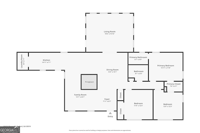 3642 S Bogan Rd, Buford, GA 30519 - home floor plan
