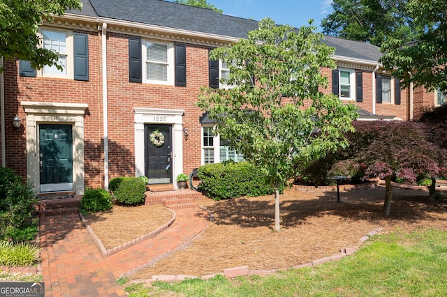 1223 Whitlock Ridge Dr SW, Marietta, GA 30064 - view of front of home with brick siding and a shingled roof