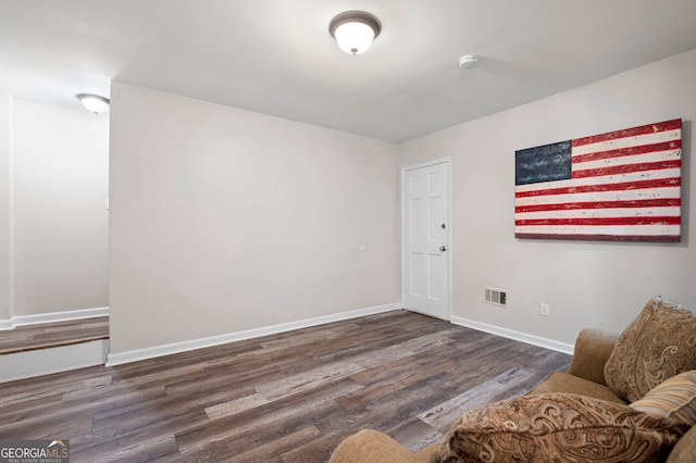 1223 Whitlock Ridge Dr SW, Marietta, GA 30064 - living area with wood finished floors and baseboards