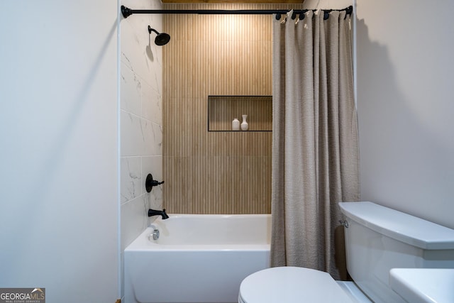 221 Goldmine Rd, Morganton, GA 30560 - full bathroom with toilet and shower / tub combo