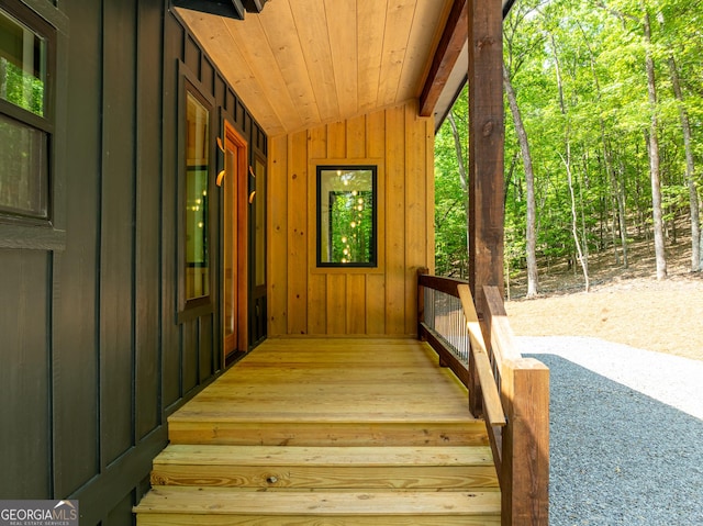 221 Goldmine Rd, Morganton, GA 30560 - view of deck