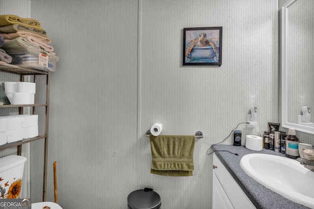 3085 Pea Ridge Rd, Cornelia, GA 30531 - bathroom featuring vanity and toilet