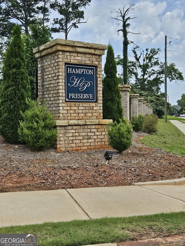 190 Hampton Cir, Mcdonough, GA 30253 - view of community / neighborhood sign