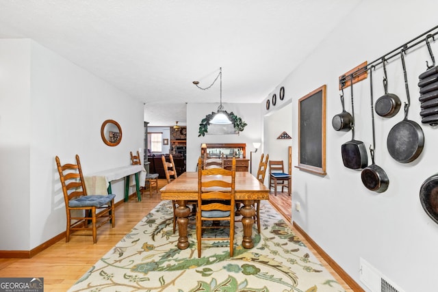 349 Campground Rd, Mcdonough, GA 30253 - dining space featuring light wood finished floors and baseboards