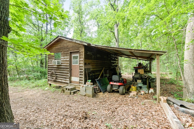 349 Campground Rd, Mcdonough, GA 30253 - view of outbuilding featuring cooling unit
