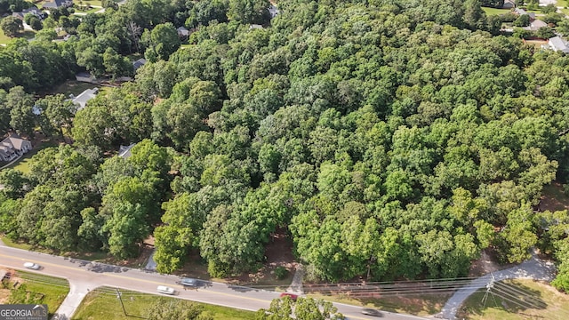 349 Campground Rd, Mcdonough, GA 30253 - aerial view of property's location with a forest