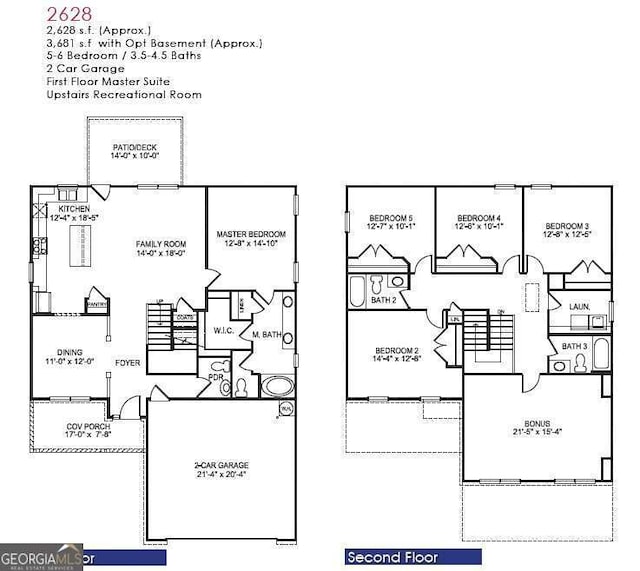 653 Forest Way, Cornelia, GA 30531 - home floor plan