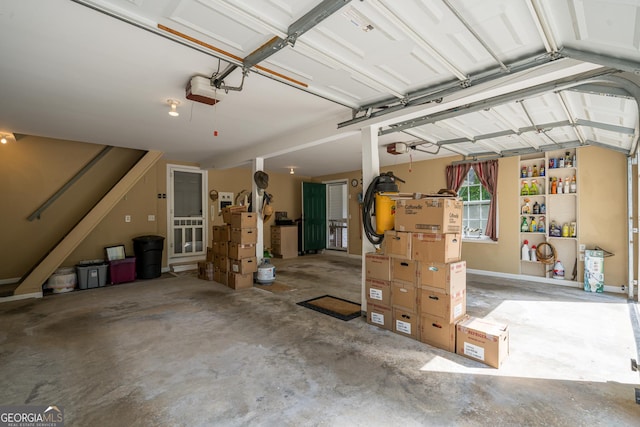 724 Fish Cove Rd, Blairsville, GA 30512 - garage with a garage door opener