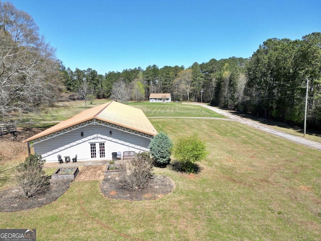 387 Colvin Dr, Locust Grove, GA 30248 - view from above of property featuring a forest