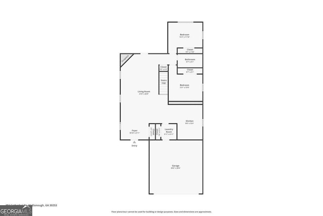 484 Cathedral Dr, Mcdonough, GA 30253 - property floor plan