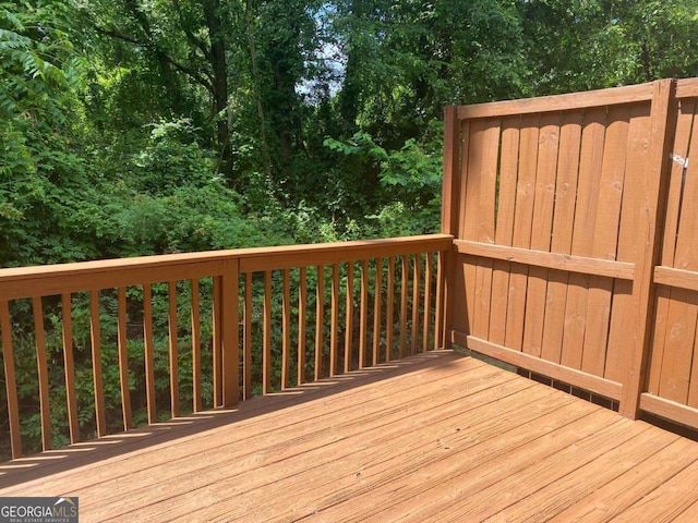 2858 Parkway Close, Lithonia, GA 30058 - view of wooden terrace
