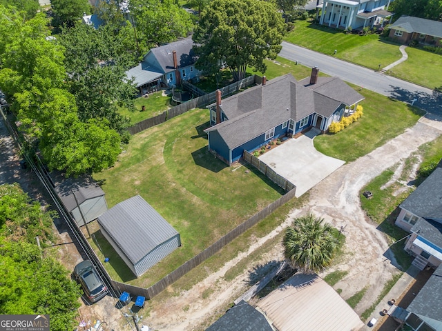 805 S Lee St, Fitzgerald, GA 31750 - aerial perspective of suburban area