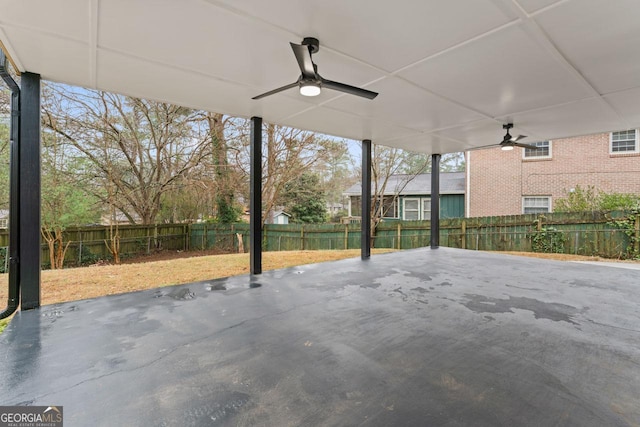 2002 Twin Falls Rd, Decatur, GA 30032 - view of patio / terrace featuring a ceiling fan