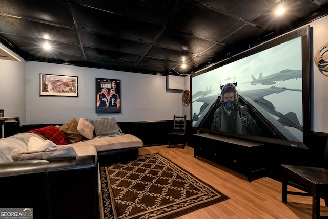 3908 Kilgore Falls Dr, Gainesville, GA 30507 - cinema featuring wood finished floors