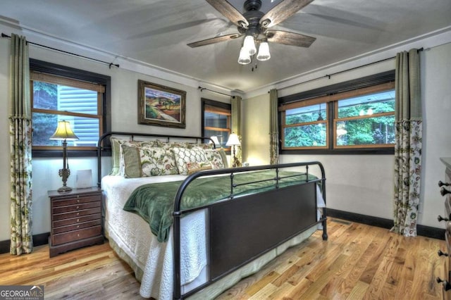 123 Old Fjord Rd, Blue Ridge, GA 30513 - bedroom featuring wood finished floors and baseboards