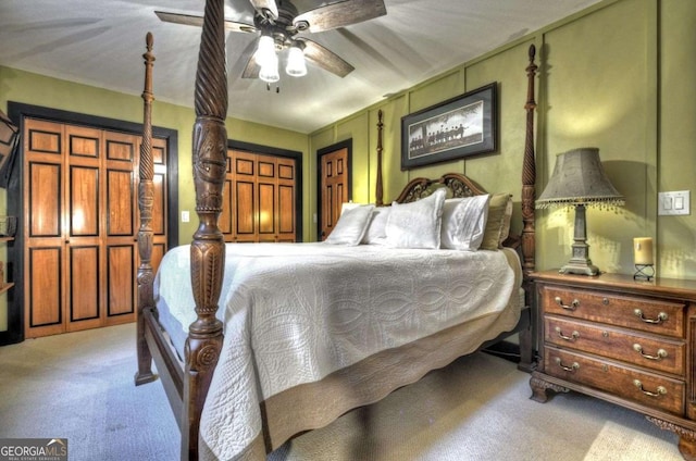 123 Old Fjord Rd, Blue Ridge, GA 30513 - bedroom featuring light carpet