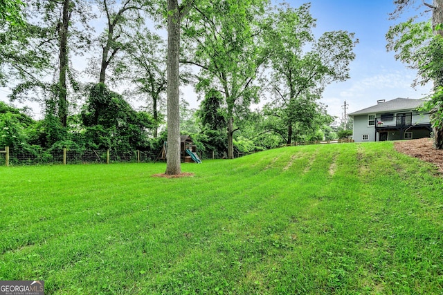 148 Jackson St, Newnan, GA 30263 - view of yard featuring a playground
