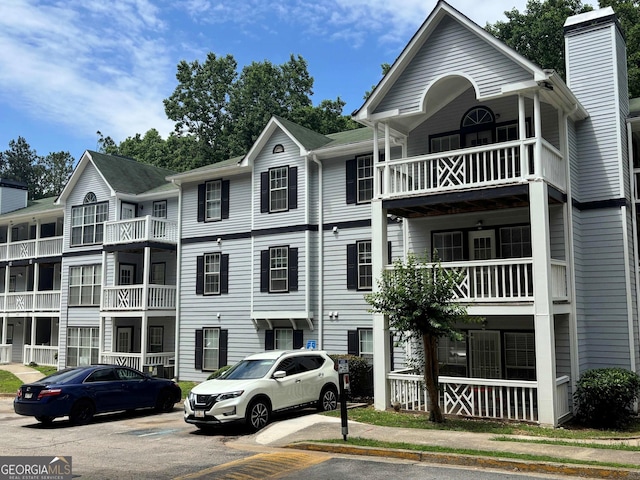 3480 Shepherds Path, Decatur, GA 30034 - view of front of home with a balcony and uncovered parking