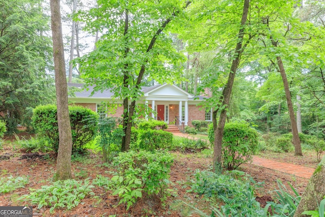 302 Brookwood Ln, Lafayette, GA 30728 - view of front of home with brick siding