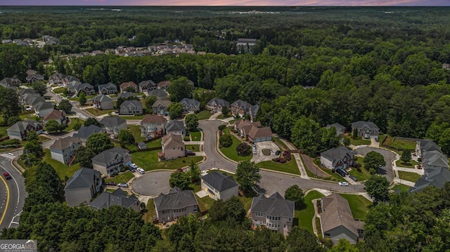 2023 Arbor Springs Way, Buford, GA 30519 - aerial view at dusk of a view of trees and a residential view