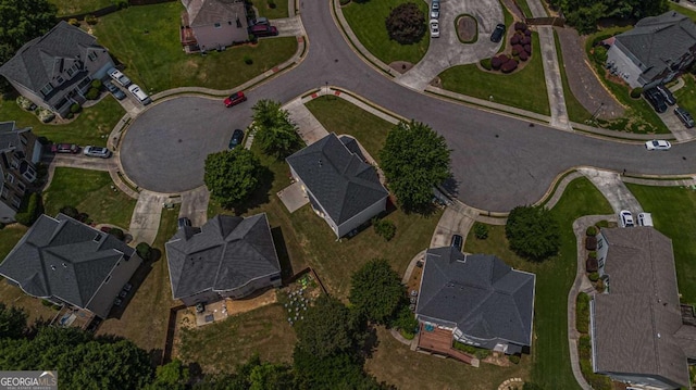 2023 Arbor Springs Way, Buford, GA 30519 - aerial view of property and surrounding area with nearby suburban area