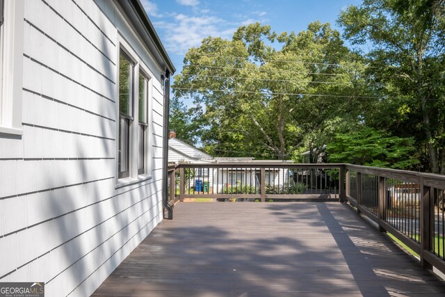 215 Holman Ave, Athens, GA 30606 - view of wooden deck