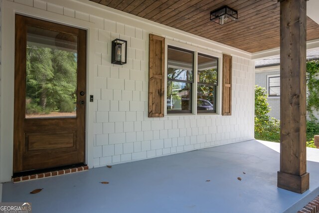 215 Holman Ave, Athens, GA 30606 - doorway to property with covered porch