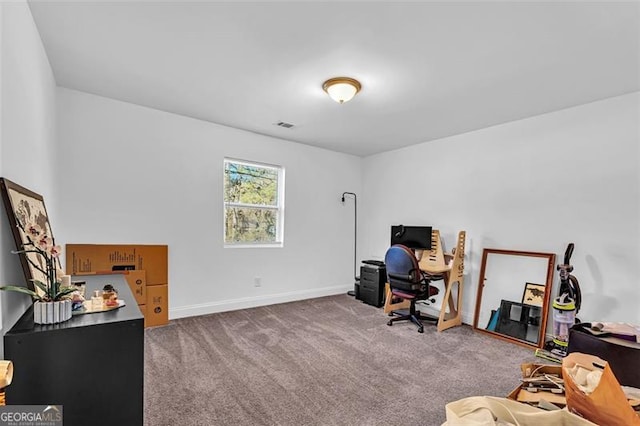 2912 Palm Dr, East Point, GA 30344 - office space featuring carpet flooring and baseboards