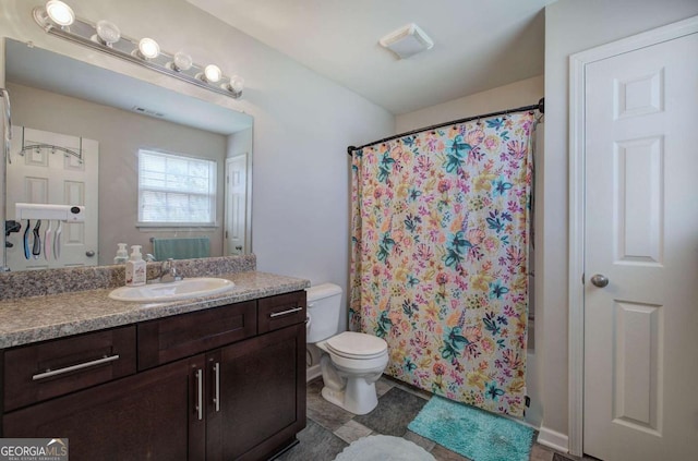 230 Louise Ln, Calhoun, GA 30701 - bathroom featuring vanity and shower / bath combo with shower curtain