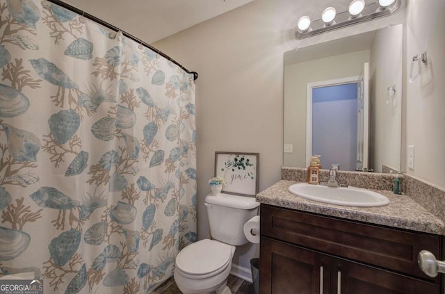 230 Louise Ln, Calhoun, GA 30701 - bathroom with vanity and curtained shower