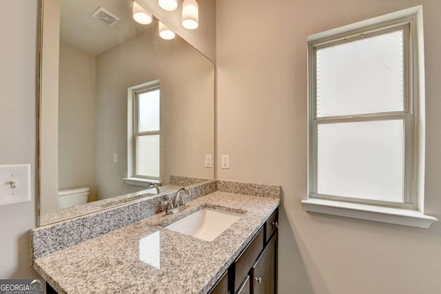 7760 Hansel Ln, Lithonia, GA 30058 - bathroom featuring vanity and toilet