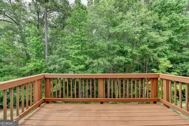 7760 Hansel Ln, Lithonia, GA 30058 - view of wooden terrace